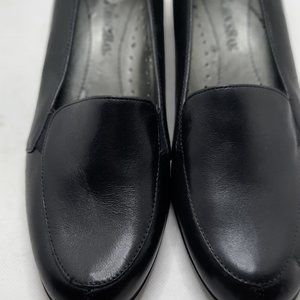 Black, St. John's Bay Chunky Heels, Size 9M